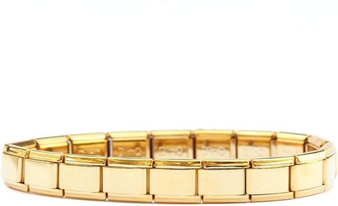سوار بداية Goldtone للسحر الإيطالي (18 رابط) حجم 9 مم قياسي in Kuwait
