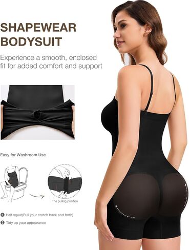 CtriLady Strapless Shapewear Bodysuit for Women Tummy Control Shapewear Seamless Full Body Shaper with Removable Straps in Saudi Arabia