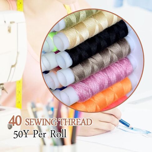 Sewing kit Sewing Thread Sewing Supplies Family Repair Kit Traveler Sewing Project kit DIY Sewing Supplies Organizer in Kuwait