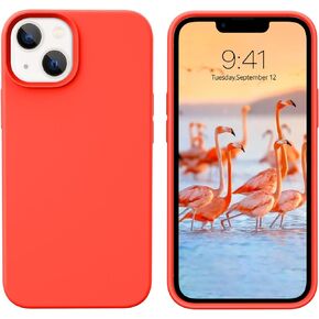 BENTOBEN iPhone 13 Mini Case, iPhone 13 Mini Phone Case, Slim Fit Liquid Silicone Soft Gel Rubber Anti-Scratch Shockproof Phone Cover with Microfiber Lining for iPhone 13 Mini 5.4", Matcha Green