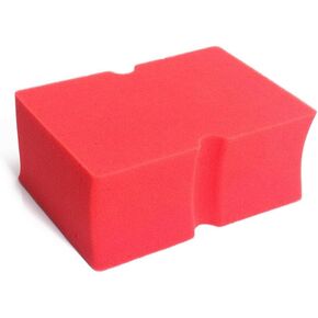 Big Red Sponge - Large Car Wash Sponge, Professional Car Detailing Sponge, Great for Use with Rinseless Car Wash and Traditional Car Wash Soap