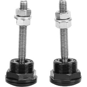 Car Hood Pin, Aluminum Universal Vehicle Hood Pin Quick Release Lock Bumper License Plate Lock Clip Fastener Push Button Bonnet, Pack of 2 (22mm)