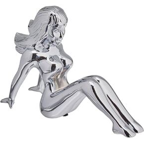 Grand General 48410 Chrome Sitting Lady Hood Ornament