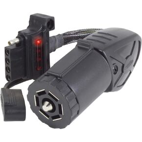 Hopkins Towing Solutions 47390 Endurance LED Test 7 Blade to 5 Flat Flex Adapter