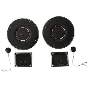 Infinity REF6520CX 2-Way Component System ( With Edge-Driven Textile Tweeters - Pair,6.5" 540W Reference Series ), 1 Pack