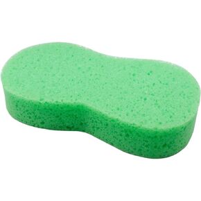 Lantee Large Car Wash Sponge - 1 Piece Big Sponge for Car/Bike/Motorcycle Washing Cleaning, Kitchen Cleanup, Water Game (Orange)