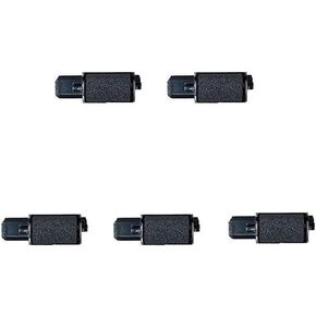 5 Pack Black IR40 Compatible Replacement for Canon CP-16, Canon P1-DH V, P1-DH III Calculator Ink Roller, NCR 151768, Sharp EA770R, XE-A107, Adler Royal 500DX, 435DX Cash Register