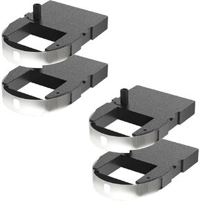 Bigger replacement for Pyramid 4000R Replacement Ribbon used with Pyramid 3000HD, 3500, 3700, 4000, 4000HD Time Clocks, Individually Sealed, Pre-installed Ribbon Shield, 2 Pack