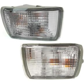 CarLights360: For 2003 2004 2005 Toyota 4Runner Front Signal/Corner Light Assembly Driver Side w/Bulbs For TO2532113