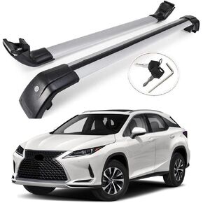 Aluminum Cargo Racks for Lexus RX RX350 RX450H RX350L RX450HL 2016-2022 Roof Rack Cross Bars Rail Luggage Carrier Lockable Accessories