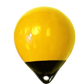KUFA Yellow/Black 12" Diameter (inflated Size: 12" x 15") Mark Buoy Mooring Buoy Anchor Lift Buoy Shrimp Trap Buoy A30Y