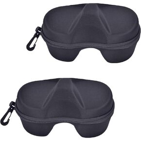 Portable Diving Mask Case，Swimming Scuba Glasses Storage Box Protective Container Diving Goggles Case,2 PCS