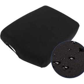 ISSYAUTO Center Console Cover Customized Armrest Cover Compatible with 2010-2023 4Runner, Soft Cozy Leather Arm Rest Covering for Car, Well-Make Durable Console Cushion Pad, Easy to Install, Black in Saudi Arabia