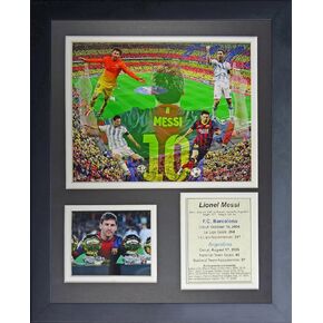 Legends Never Die Lionel Messi Collage Photo Frame, 11" x 14"