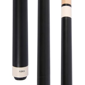 ASKA 25-Ounce Heavy Hitter Matte Jump Break Cue Stick JBC, 3pc Cue, Jump/Break Cue. 14-mm Tip, Hard Rock Canadian Maple Shaft