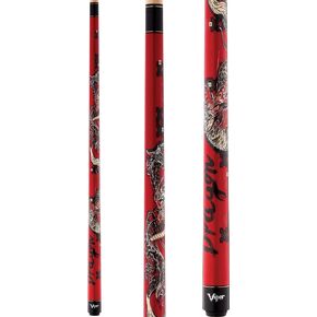 Viper Underground 58" 2-Piece Billiard/Pool Cue, Dragon