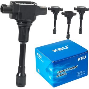 KSU Compatible With Ignition Coil Pack for Nissan Altima Cube Sentra Rogue Urvan Select NV200 NV350 Pathfinder Infiniti FX50 M56 QX60 22448JA00C C1696 UF549 5C1753(1 Pack)