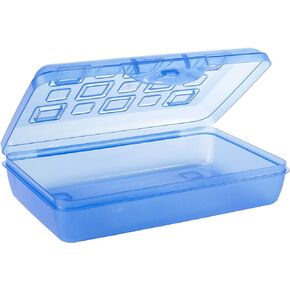 Sterilite Pencil Box with Splash Tint Lid (17224812),Multicolor