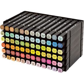 Crafter's Companion SPECN-6 Spectrum Noir Marker Storage Trays, 6/Pack,Black
