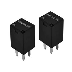 Relay 303-1AH-C-R1-U01 12VDC - 2 Pcs (Pack of 1), Micro Automotive Relay for Polaris RZR Slingshot Cooling Fan - SPNO 20A 12VDC Relay