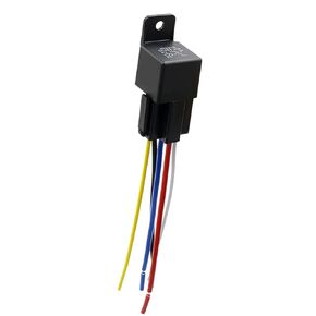 40 Amp 48V DC SPDT Relay Socket - Waterproof 5 Pin Relay Harness (wiress) Plug, Replaces Type: JD-2912 (1pcs) Relay Socket