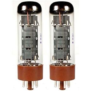 EL34, Matched Pair (2 Tubes)