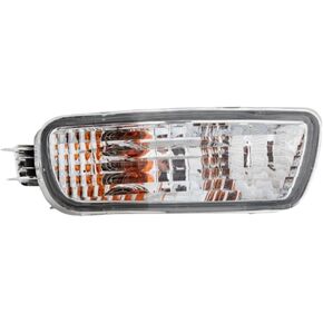 CarLights360: لـ 2001 02 03 2004 Toyota Tacoma إشارة أمامية/سائق ضوء الزاوية وزوج جانبي للركاب مع مصابيح DOT معتمدة لـ TO2530140 TO2531140