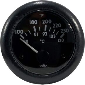 | Water Temperature Gauge | 100-250 ºF or 38-120 ºC | 12 or 24 Volts | Original (24 Volts)