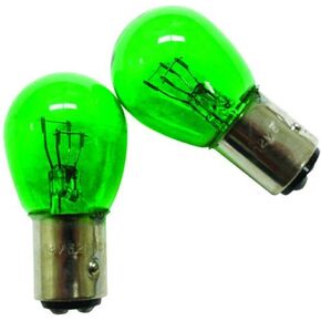 IPCW CWB-1157G Green Twist Mount 1157 Bulb - Pair