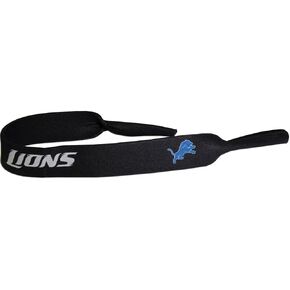 NFL Detroit Lions Neoprene Sunglass Strap, Black