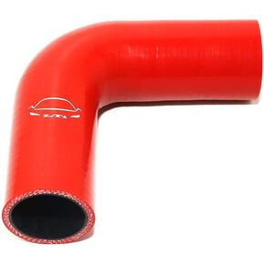 LTI Universal 4-Ply عززت عالية الأداء 1.5 "ID 90 درجة الكوع سيليكون خرطوم مقرنة 38 مم (1.5" أحمر) in Saudi Arabia