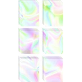 Better Office Products Stationery Paper, 100 Sheets, Swirl Effect Watercolor Writing Stationery, Letter Size 8.5 x 11 inch, 6 Unique Double Sided Designs, 100 Pack