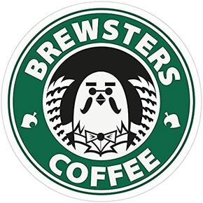 Brewsters, Animal Crossing Decal Sticker - Sticker Graphic - Auto, Wall, Laptop, Cell, Truck Sticker for Windows, Cars, Trucks