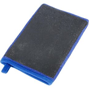 X AUTOHAUX Automotive Clay Mitt Glove Detailing Cleaning Wash Mitt Blue 21x14cm