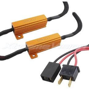 XtremeVision® LED Anti Flicker Resistor Decoder Plug and Play Error Free (1 Pair) - H7