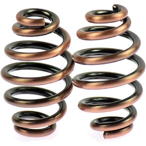 HDBUBALUS Motorcycle Solo Seat Springs 3" Spring Fit for Harley Kawasaki Suzuki Bobber Copper