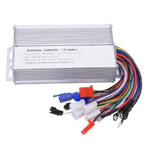 Electric Bicycle Motor Controller, 48V 60V 64V 1000W-1500W Electric Bicycle Brushless Speed Motor Controller for Electric Scooter