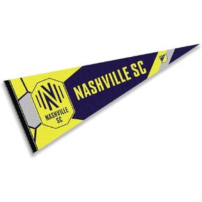 Nashville SC Pennant and 12 in X 30 in Banner
