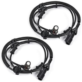 SPEEDWOW 2Pcs ABS Wheel Speed Sensor Front Left Right for Ford Excursion (2000-2005), F-250 F-350 F-450 F-550 Super Duty (1999-2004) F650 F750 F800 Replace#OE 197 5S6024 SU7557 BRAB68 F81Z2C204BA