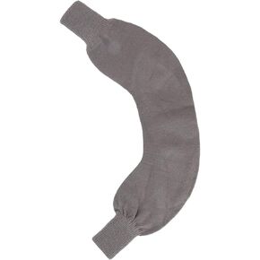 U Shaped Hot Water Bottle for Neck and Shoulder, Warming Heating Wrap Pillow Hot Water Bag for Christmas Birthday Gifts, Hot and Cold Water Bag (Gray Cover)