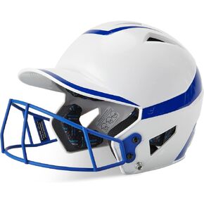 CHAMPRO Rise Pro Girls Softball Batting Helmet with Face Guard - Youth and Adult Sizes in Several Colors - Girls Softball Helmets - Bio Fresh/DRI-Gear Pad Liner