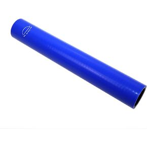12" Long High Performance 4-Ply Reinforced 1" ID Straight Coupler Silicone Hose Turbo/Intercooler/Piping (BLACK 1'')