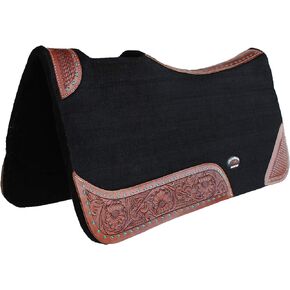 Thick Horse Saddle PAD Western Contour Wool Felt Therapeutic 32" x 32" 39147