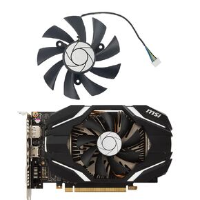 85mm DC12V 0.55A HA9015H12F-Z GTX1060 GTX950 Graphics Card Fans for MSI GTX 1060 6G OCV1, 4Pin GPU Fans for MSI GTX 950 R7 360 2GD5
