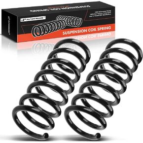 A-Premium 2Pcs Rear Suspension Coil Spring Set Compatible with Chevrolet Equinox 2007-2017 & GMC Terrain 2010-2017 & Pontiac Torrent 2007-2009, Driver and Passenger Side, Replace# 15940292, 20839863