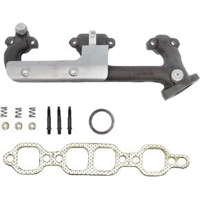 Dorman 674-157 Driver Side Exhaust Manifold Kit - Includes Required Gaskets and Hardware Compatible with Select Chevrolet / GMC Models,Black