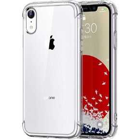 ONES iPhone 8 Plus/7 Plus Clear Case · MIL Protection · 『 Shockproof Airbags 』『 Speaker Resonance 』〔 Screen & Lens Guard 〕〔 Anti-Slip 〕〔 Strap Hole 〕Sturdy Thin Transparent Anti-Yellow Silicone Cover