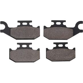 AHL Front and Rear Brake Pads for SUZUKI LT-A 500 King Quad 2009-2016 / LT-A 700 King Quad 2005-2007 / LT-A 750 King Quad 2008-2016