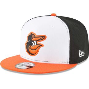 New Era Baltimore Orioles Team Color 9FIFTY Adjustable Hat White