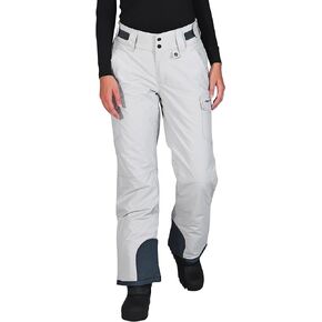 Arctix Women's Snow Sports Insulated Cargo Pants, Quiet Grey, 3X Short